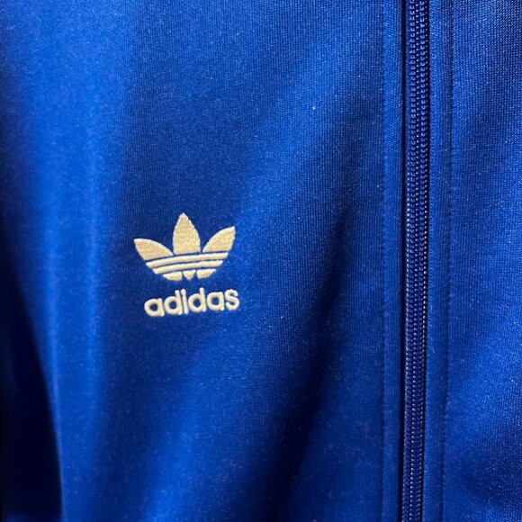Basic FIFA Official Licensed Product Adidas Track Jacket for ITALIA Blue Size S - Picture 4 of 9